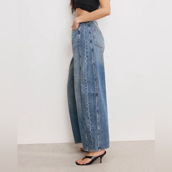 Good American GOOD EXTREME BARREL JEANS - Picture 5 of 13